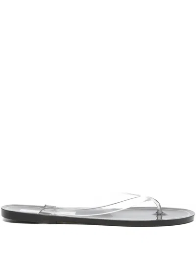 Christopher Esber Jo Clear-thong Flip Flops In White