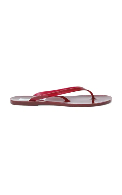 Christopher Esber Jo Flip Flop In Red