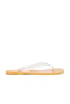 Christopher Esber Jo Pvc Flip Flops In White
