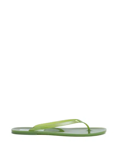 Christopher Esber Jo Flip Flops In Animal Print