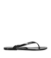 Christopher Esber Jo Flip Flops In Black