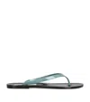 Christopher Esber Jo Thong-strap Flip-flops In Blue