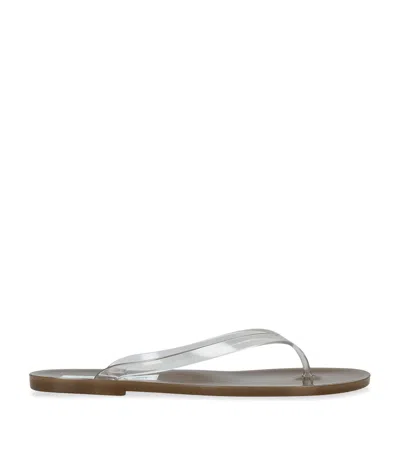 Christopher Esber Jo Flip Flops In Burgundy