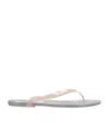 Christopher Esber Jo Flip Flops In Gray