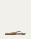Christopher Esber Jo Pvc Flip Flops In Cola