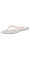 Christopher Esber Jo Pvc Flip Flops In Silver