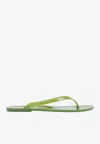 Christopher Esber Jo Jelly-texture Flip Flops In Multi
