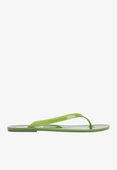 CHRISTOPHER ESBER JO JELLY THONG SANDALS