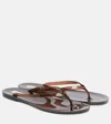 Christopher Esber Jo Flip Flops In Brown