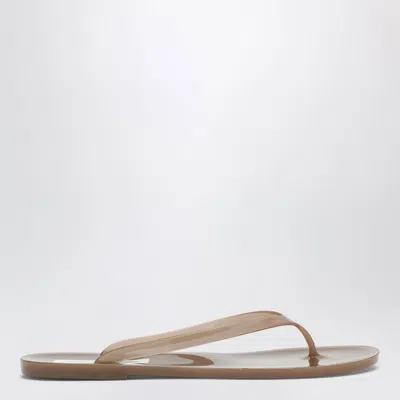 Christopher Esber Jo Thong Sandals In Cola In Brown
