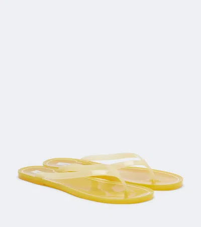 Christopher Esber Jo Jelly Flip Flop Sandals In Animal Print
