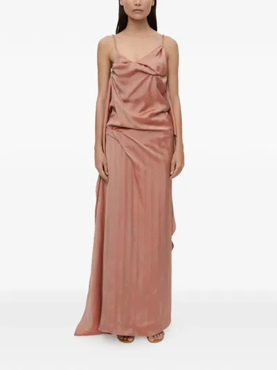 Christopher Esber Kacere Maxi Dress In Pink