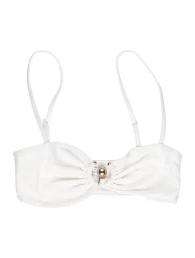 Pre-owned Christopher Esber Keyhole Accent Top W/ Tags In White