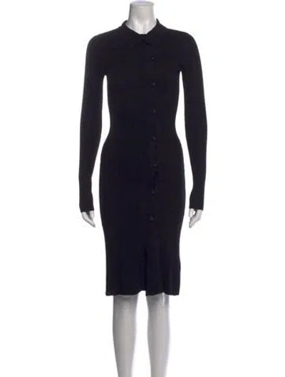 Pre-owned Christopher Esber Knee-length Dress In Black