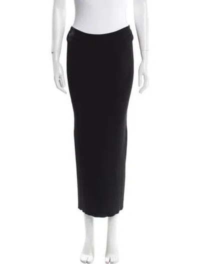 Pre-owned Christopher Esber Knee-length Skirt In Black
