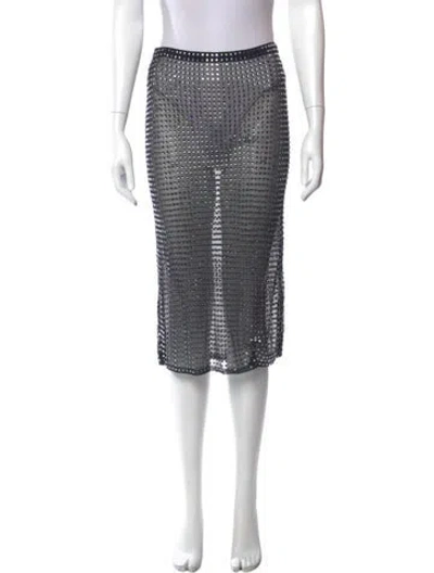 Pre-owned Christopher Esber Knee-length Skirt In Multi
