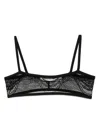 Christopher Esber Lace Bralette In Black