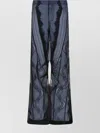 Christopher Esber Lace Embellished High Waist Trousers