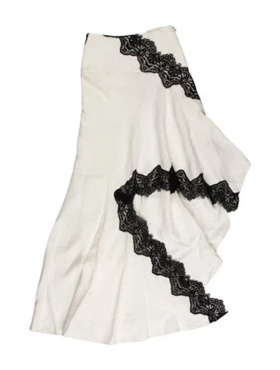 Pre-owned Christopher Esber Lace Pattern Mini Dress In Black