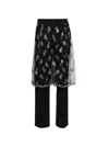 Christopher Esber Floral-lace Trousers