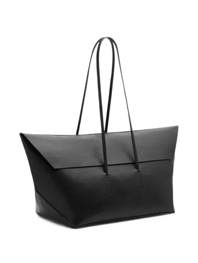 Christopher Esber Large Gondola Leather Tote Bag In Orange
