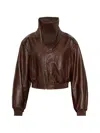 Christopher Esber Diagonal Zipper Jacket In Brown