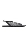 Christopher Esber Leather Sandals In Black