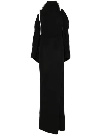 Christopher Esber Levitate Maxi Dress In Black