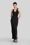 Christopher Esber Long Dress In Black