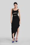 Christopher Esber Long Dress In Black
