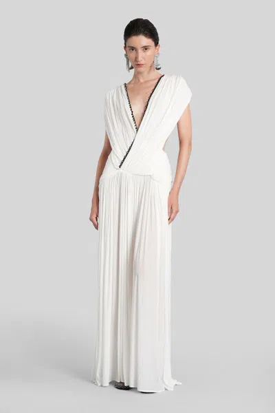 Christopher Esber Long Dress In White