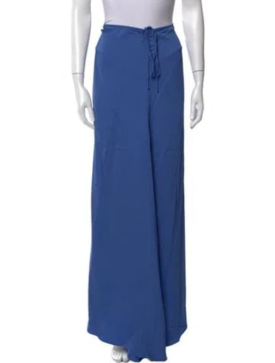 Pre-owned Christopher Esber Long Skirt In Blue