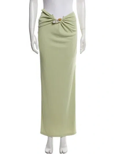 Pre-owned Christopher Esber Long Skirt W/ Tags In Green