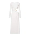 Christopher Esber Cavern Stone Gown In White