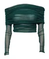 Christopher Esber Long-sleeved Pullover In Green