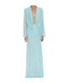 Christopher Esber Long-sleeved Dress In Green