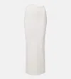 Christopher Esber Maparadita Jersey Midi Skirt In White