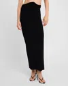 Christopher Esber Maparadita Wave Midi Skirt In Black