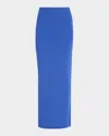 Christopher Esber Maparadita Wave Midi Skirt In Lapis