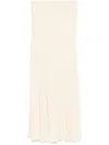 Christopher Esber Maxirock Mit Falten In Nude