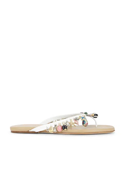 Christopher Esber Memento Charm Flip Flop In Multi
