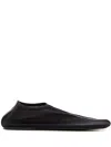 Christopher Esber Black Mesh Slippers In Schwarz