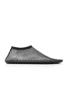 Christopher Esber Mesh Ballerina Flats With Micro Crystals Women In Black