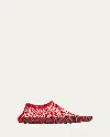 Christopher Esber Mesh Ballet Flats For Women In Red