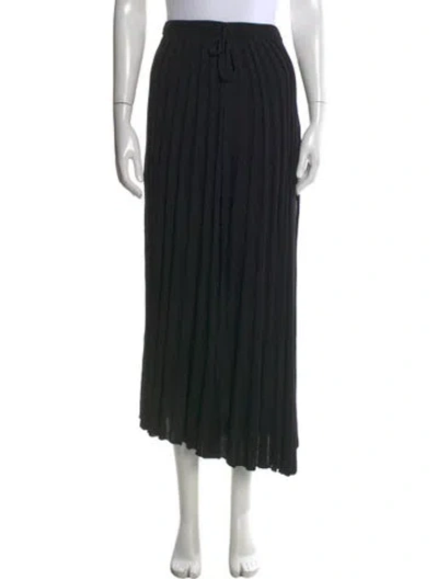Pre-owned Christopher Esber Midi Length Skirt In Black
