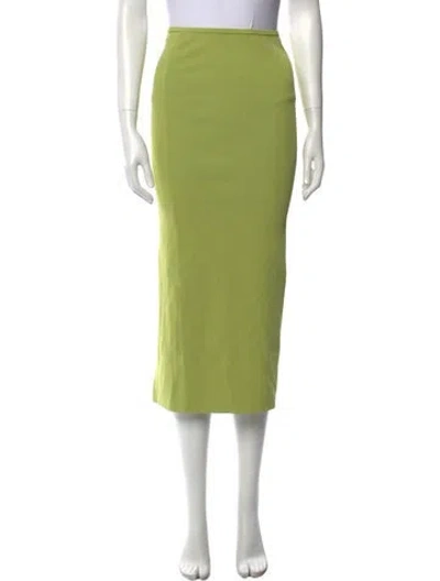 Pre-owned Christopher Esber Midi Length Skirt In Green