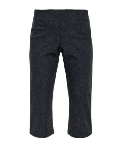Christopher Esber Mid-rise Capri Pants In Black