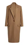 Christopher Esber Mineral Wool-blend Coat In Tan