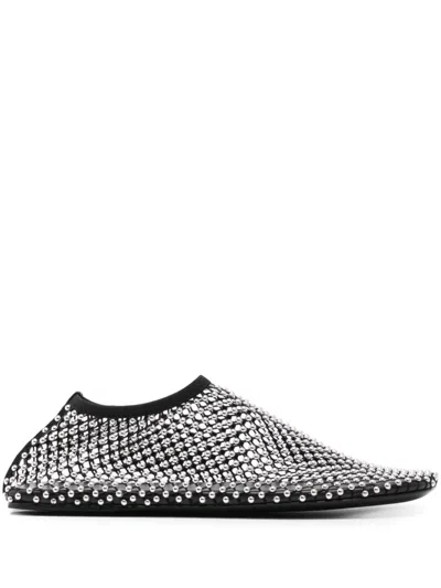 Christopher Esber Minette Ballet Flats In Black