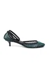 Christopher Esber Minette Ballet Mary Jane Heel In Blue